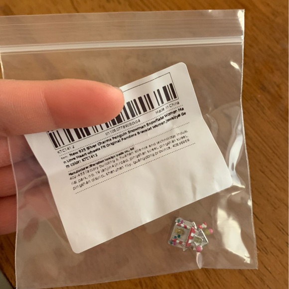 NWOT Christmas Festive Gingerbread House Charm Sterling Silver 925 - Picture 2 of 8